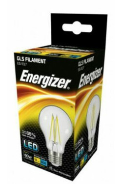 Energizer S12865 Filament Clear žiarovka 6.2W / pätica E27 / 2700K / 806lm / 15000h (S12865)