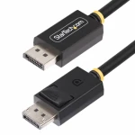 StarTech DisplayPort 2.1 kábel DP80 čierny / Kábel DisplayPort / 16K / 240 Hz / 1 m / VESA certifikovaný (DP21-1M-DP80-CABLE)