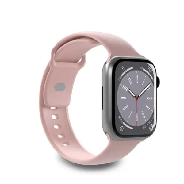 Puro Icon ružová / Remienok pre Apple Watch / 38/40/41 mm / Silikón / 2 ks (PUICNAW40ROSE)