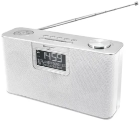 Soundmaster DAB700WE biela / Rádiobudík / DAB+ / FM / RDS / Bluetooth (DAB700WE)