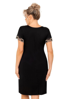 Košeľa Donna Hana Plus cr/r 3XL-6XL černá 3xl