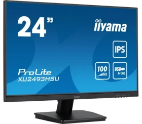 24" IIYAMA ProLite XU2493HSU-B7 čierna / IPS / 1920x1080 / 16:9 / 1ms / 1300:1 / 300cd / HDMI / DP (XU2493HSU-B7)