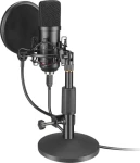 MOZOS MKIT-STAND / stolný stojan pre mikrofón / pop filter / závit 5/8 / výška 22 - 33 cm (5903738180240)