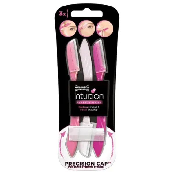 Wilkinson Intuition Perfect FINISH Zarovnávač obočia 3 ks (WDS023)