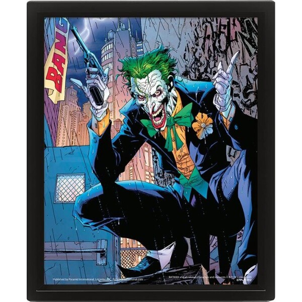 Pyramid International 3D obraz Joker