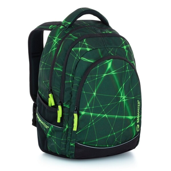 Školský batoh Bagmaster Digital 22 B Gray/Green