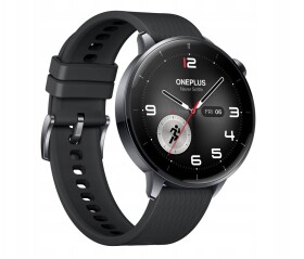 OnePlus OnePlus Watch 3 smart watch, 43 mm, Black Steel