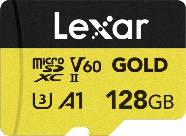 Lexar Lexar microSDXC GOLD UHS-II/C10/A1/U3 R280/W100 (V60) 128GB