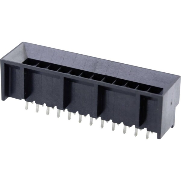 Molex vstavaná pinová lišta (štandardná) Počet pólov 24 Raster (rozteč): 3 mm 444322402 1 ks Tray; 444322402