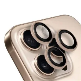 Obal:Me Ochrana Šošoviek pre Apple iPhone 16 Pro/16 Pro Max Desert Titanium (57983125800)