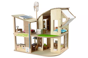 PlanToys PlanToys Ekodomček s nábytkom