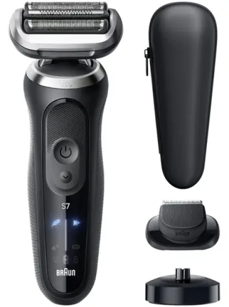 Braun Series 7 72-N4200S čierna / Holiaci strojček / Planžetový / WetDry / 60 min prevádzka / pevná hlava (100002199351)