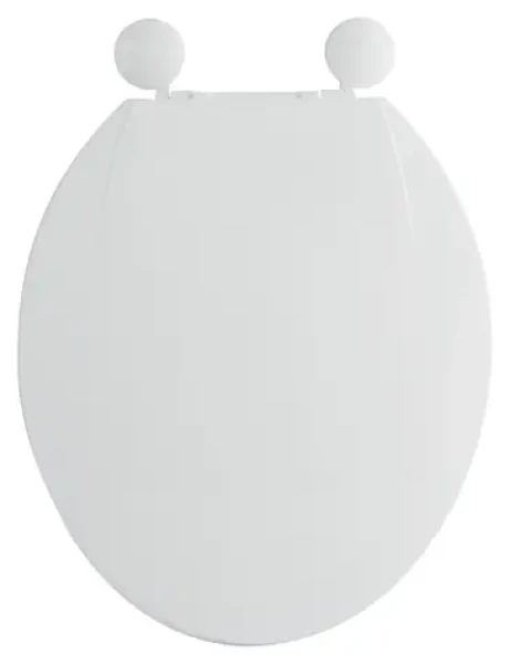 MSV WC doštička biela / Plast / Plastové pánty