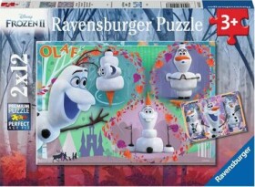 Ravensburger Disney: Ľadové kráľovstvo 2: Olaf - 2x12 dielikov