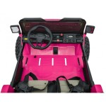 Mamido Elektrické autíčko Extreme Sport 4x4 s premenlivou veľkosťou ružové