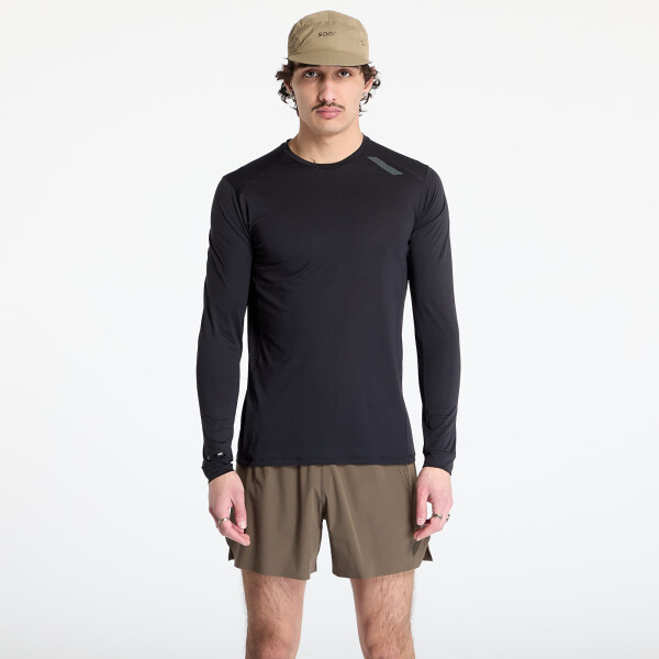 Tričko SOAR Running Men's Longsleeve Tech Tee Black S