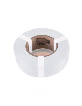 PLA REFILL filament z recyklátu biely COLD white 1,75 mm Smartfil 1 kg