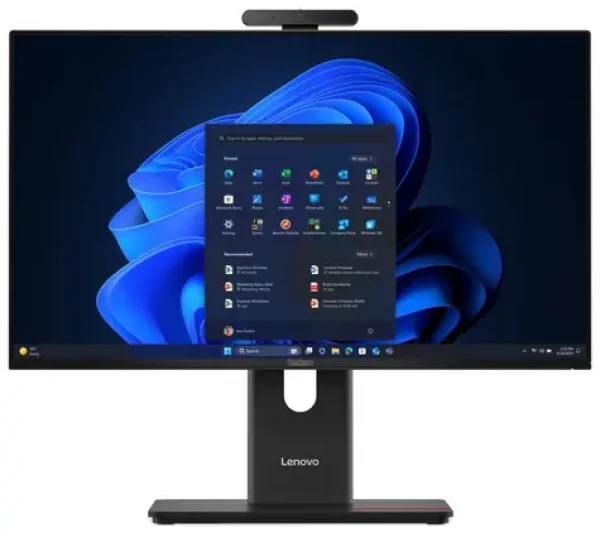 Lenovo ThinkCentre M70a Gen 6 čierna / 23.8" FHD / Core Ultra 5 225T 2.5GHz / 16GB / 512GB SSD / Intel Graphics / W11P (13AY002PCK)