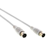 Sencor SAV 109-025W antenný koaxiálny kábel MF 2.5m (8590669056446)