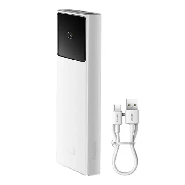 Baseus Star-Lord 10000mAh 22.5W biela / Powerbanka / 2xUSB-A / 1xUSB-C (6932172628697)