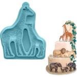 Silikónová formička – žirafa 15,5×12 cm - Cakesicq - Cakesicq