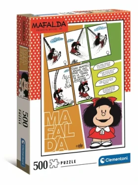 Clementoni PUZZLE Mafalda na hojdačke /500 dielikov/ od 10 rokov