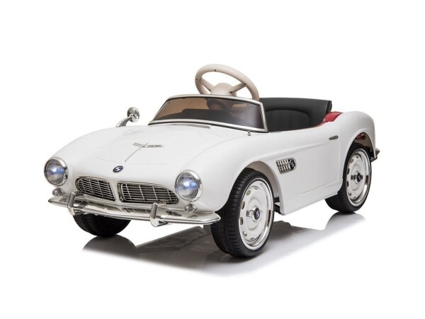 Mamido Elektrické autíčko BMW Retro lakované biele