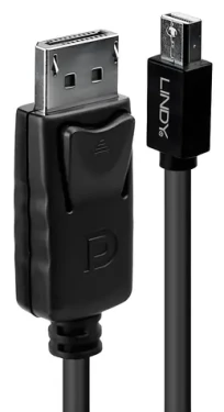 Lindy Mini DisplayPort - DisplayPort čierna / Kábel / 2 m / max. 2560 × 1600 px (41646)
