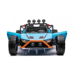 Mamido Elektrické autíčko Buggy Racing 2x200W modré