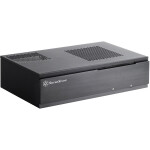 SilverStone ML06B Milo čierna / Mini-ITX / 2x USB 3.0 / bez zdroja (SST-ML06B USB 3.0)