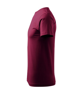 Basic tričko pánske garnet 2XL