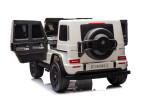 Mamido Mamido Elektrické autíčko Mercedes G63 AMG 2x24V 4x200W XXL biele