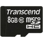 Transcend Premium pamäťová karta micro SDHC 8 GB Class 10; TS8GUSDC10