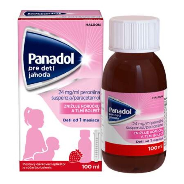 PANADOL Pre deti jahoda od 1m+ 100 ml