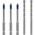 Bosch Accessories EXPERT HEX-9 HardCeramic 2608900596 sada vrtákov do obkladu 5-dielna 6 mm šesťhranný záhlbník 5 ks; 2608900596