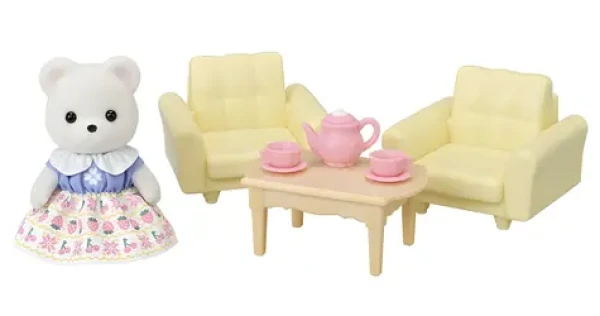 Sylvanian Families Rodinný salón ľadových medveďov