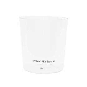 Bastion Collections Pohár na vodu Spread the Love 300 ml