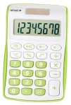 Genie 120 G zelená / Kalkulačka / Vrecková / 8miestna / solárne a batériové napájanie (12496)