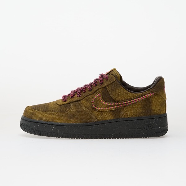 Tenisky Nike Air Force 1 Boucle Qs Desert Moss/ Fierce Pink-Midwest Gold EUR 42
