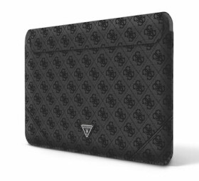 GUESS PU 4G Triangle Metal Logo Computer Sleeve 13 amp; 14 čierna (3666339039943)