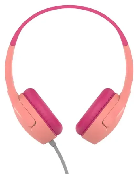 Belkin SOUNDFORM Mini Wired ružová / Detské slúchadlá / On-ear / 3,5 mm jack (AUD004BTPK)