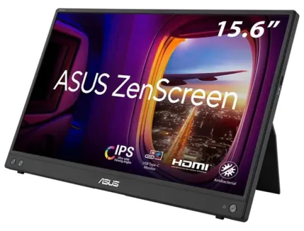 15.6" Asus ZenScreen MB16AHV čierna / Monitor / IPS / FullHD / 16:9 / 60Hz (90LM0383-B01N70)
