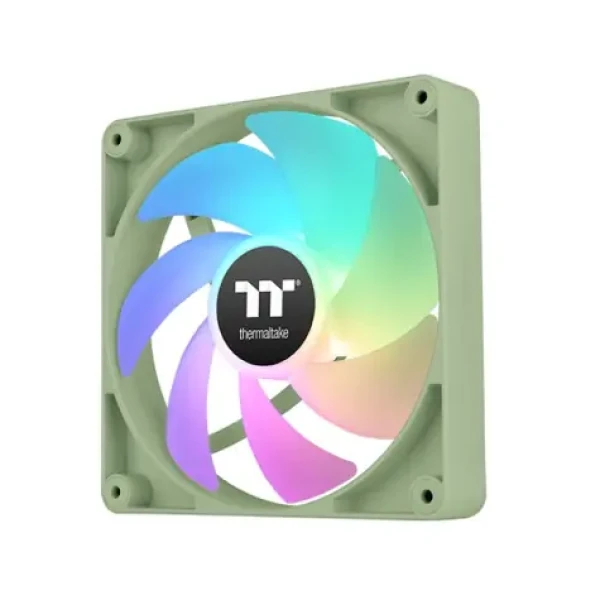 Thermaltake CT120 ARGB Sync PC Cooling Fan svetlo zelená / Hydraulic Bearing / 120mm / 25.8dB @ 2000rpm / 4 pin / 2ks (CL-F202-PL12MG-A)