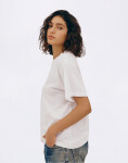 Organic Basics True Boxy Tee White XS
