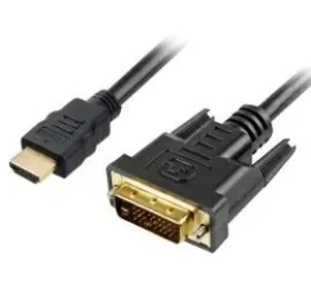 Sharkoon HDMI - DVI-D čierna / Kábel / 24+1 / 1 m / max. 3840x2400 (4044951017331)