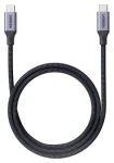 Ugreen Kábel USB-C - USB-C 1 m čierno-šedá / Kábel USB-C / USB-C (M) - USB-C (M) / 4,8 Gbit/s / rýchle nabíjanie (55517)