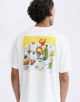 Thinking MU Costumbres Aaron Tee WHITE S