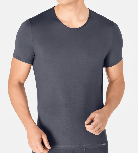 Pánske tričko Basic Soft SH 03 O-Neck sivé Sloggi delfíní šedá (00PN)