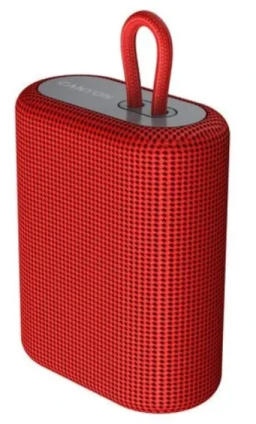 Canyon CNE-CBTSP4R červená / Prenosný reproduktor / BT 5.0 / 5W / 1200mAh / USB-C / microSD (CNE-CBTSP4R)