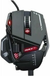 MadCatz RAT 8+ čierna / Herná myš / Optická / 16000dpi / 11 tlačidiel / USB / 1.8m / RGB (MR05DCINBL000-0)